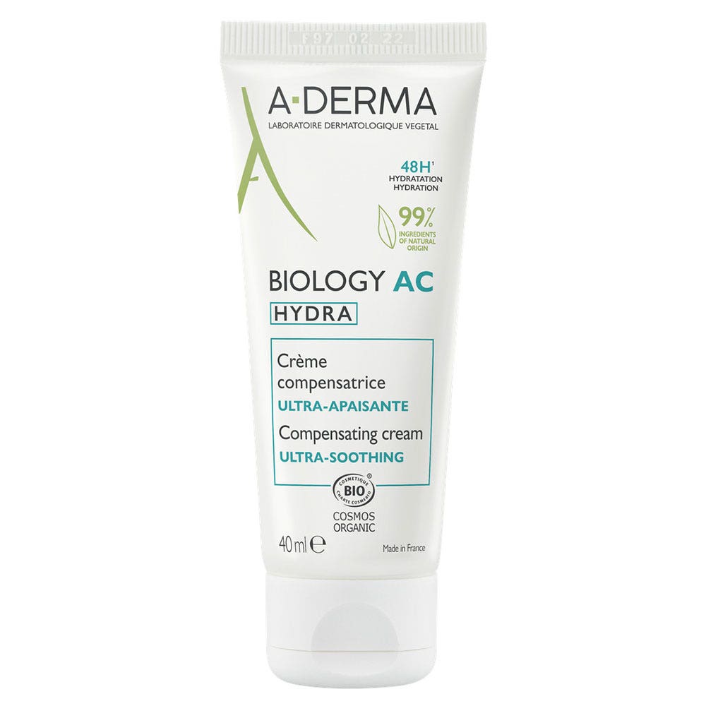 A-Derma Biology AC Crema ultra-lenitiva compensatrice hydra 40 ml