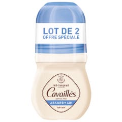 Rogé Cavaillès Absorb + Deodorante Antitraspirante 48H 2x50ml