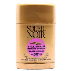 Soleil Noir N°58 Stick solare Zone sensibili Spf50+ Alta protezione