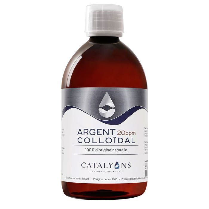 Argento Colloidale 20 Ppm 500 ml Catalyons