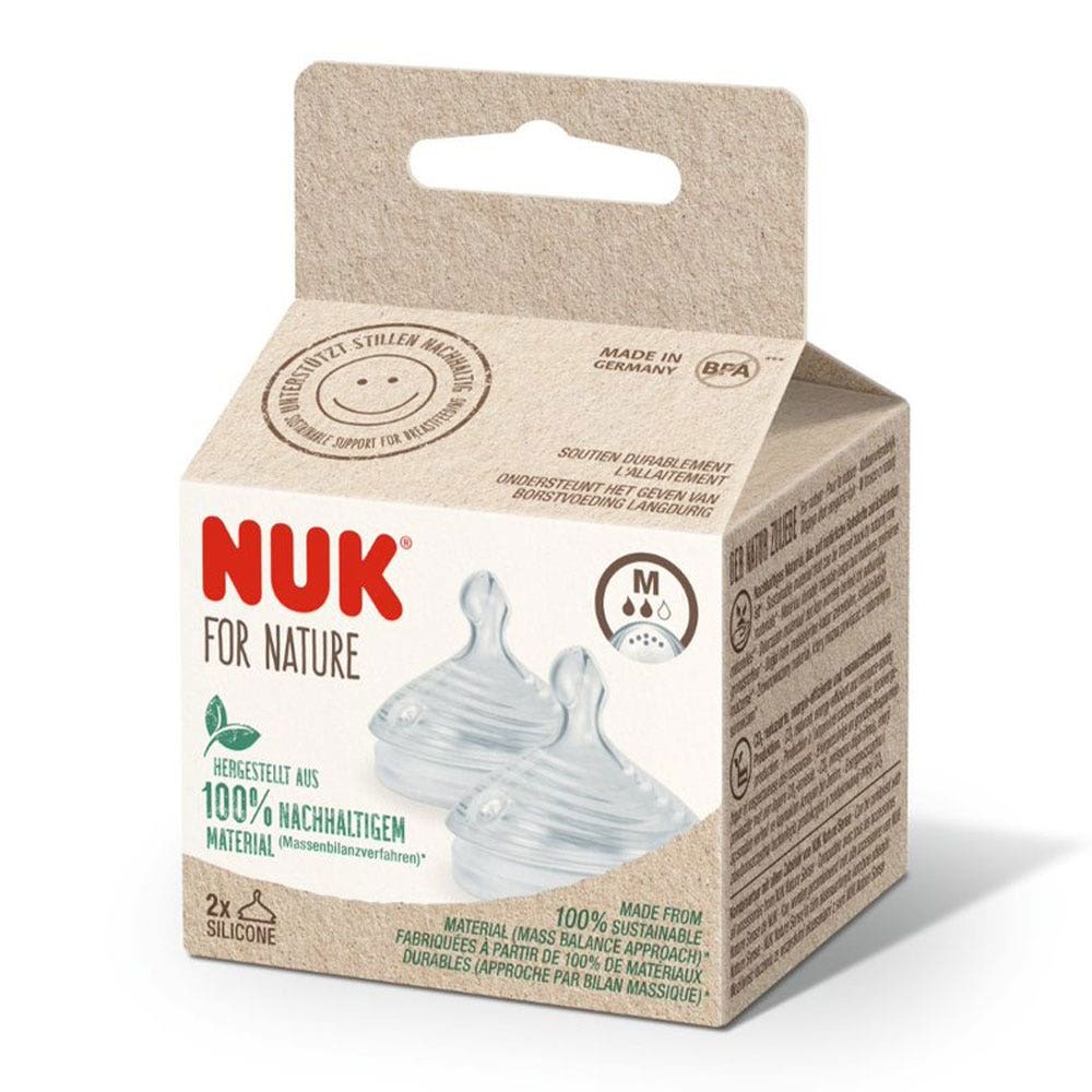 Nuk Nature Sense Tettarelle in silicone x2