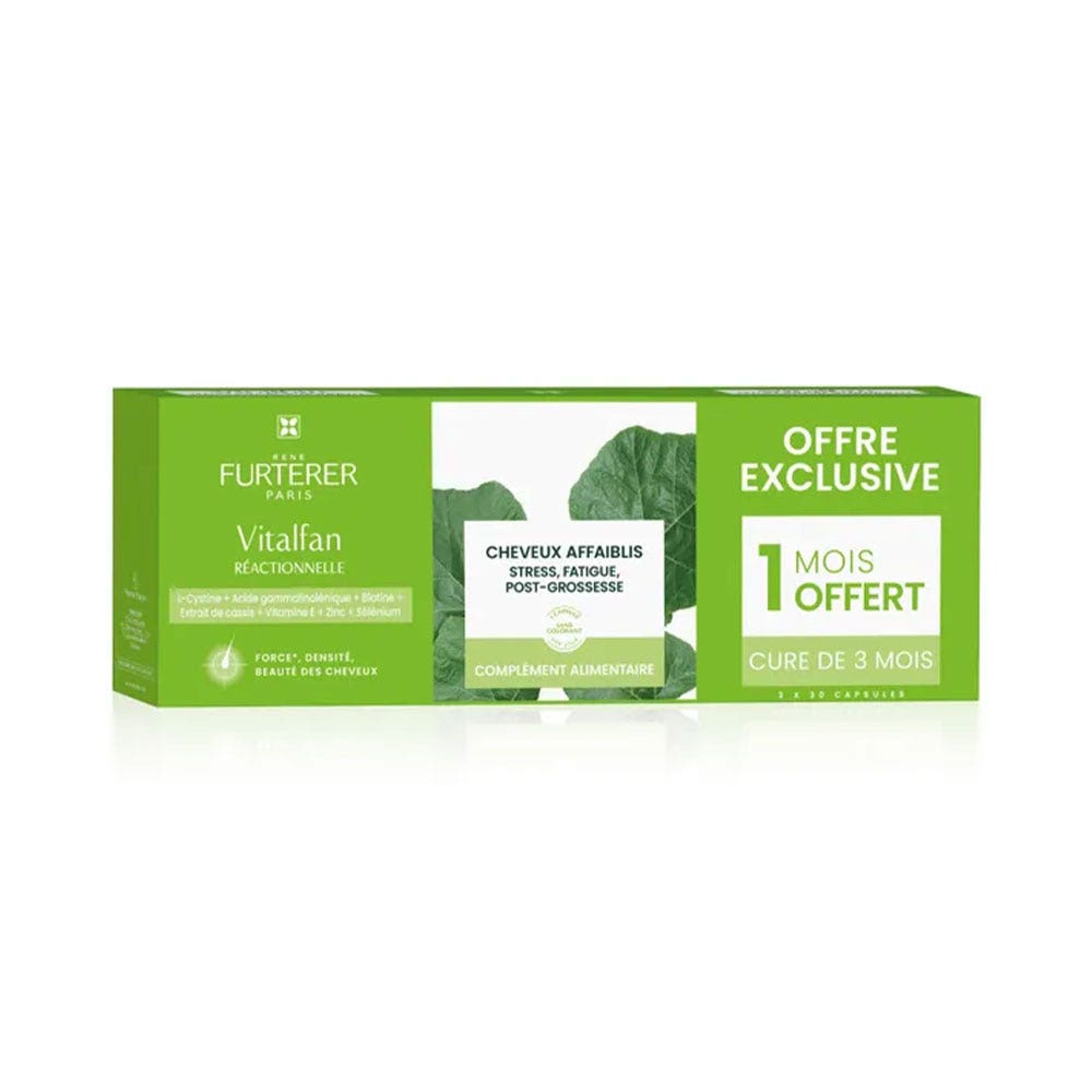 René Furterer Vitalfan Capelli indeboliti reattivi 3x30 capsule