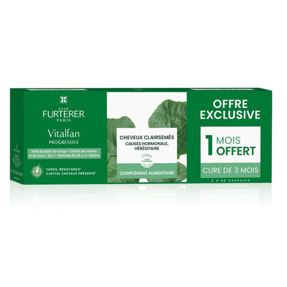 René Furterer Vitalfan Progressive capelli diradati 3x30 capsule