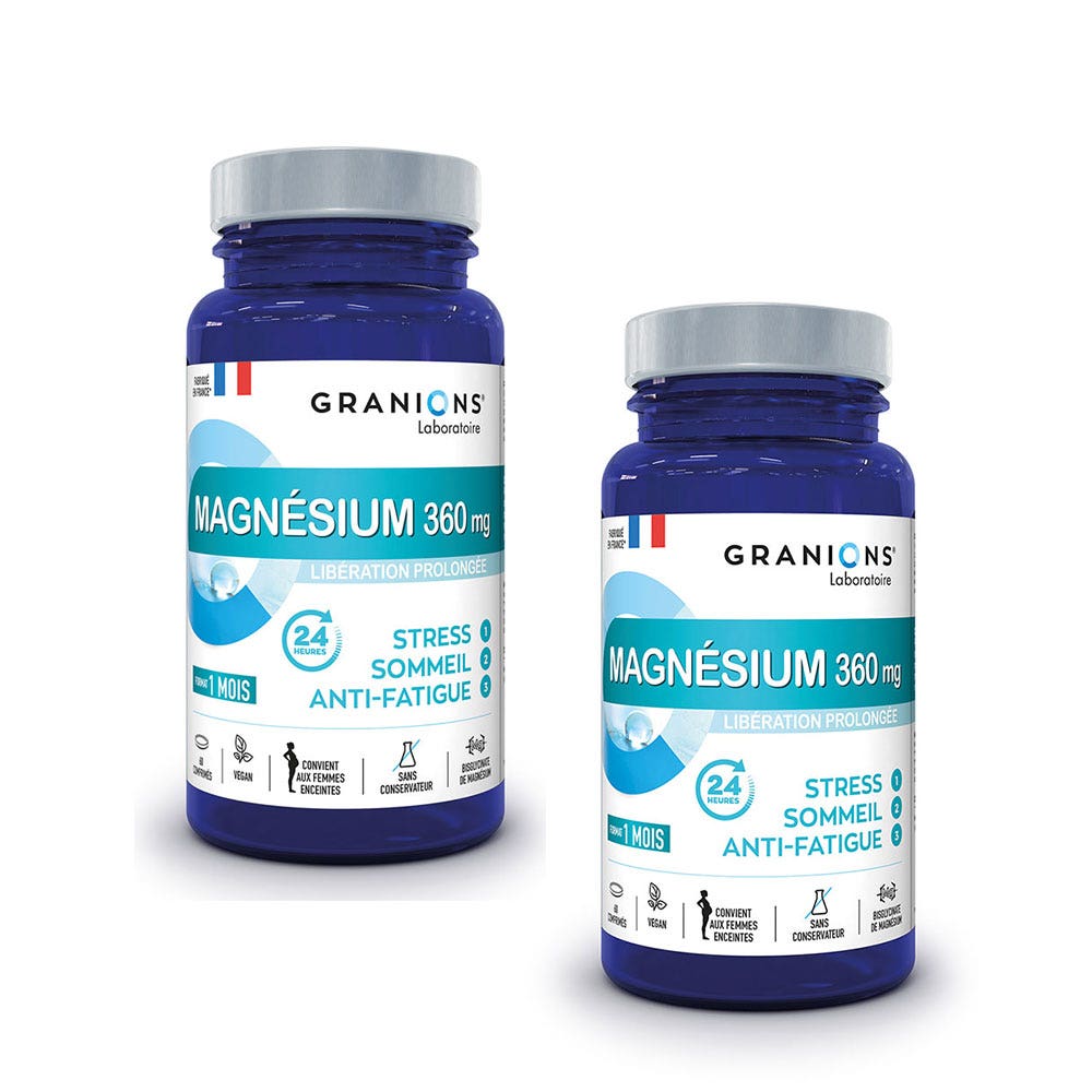 Granions Magnesio Stress Sonno Stanchezza 2x60 compresse