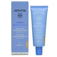 Apivita Aqua Beelicious Crema Fluida Idratante SPF30 Healthy Glow 40ml
