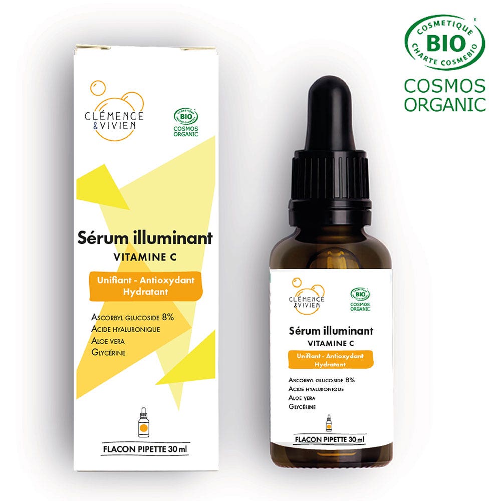 Clemence&Vivien Siero illuminante alla Vitamine C biologica 30ml