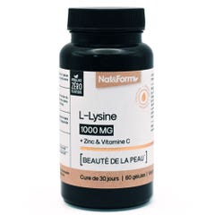 Nat&Form Premium L-lisina 1000 mg 60 capsule