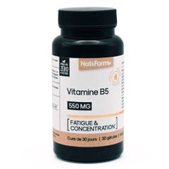 Nat&Form Vitamine B5 30 capsule