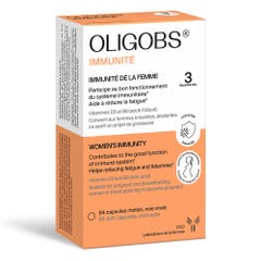 Ccd Oligobs Vitamine per l'immunità femminile D3+B9 84 Capsule