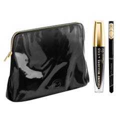 L'Oréal Paris Trousse di lusso da donna - Volume Millions de Cils Balsamo nero + Perfect Slim Eyeliner nero