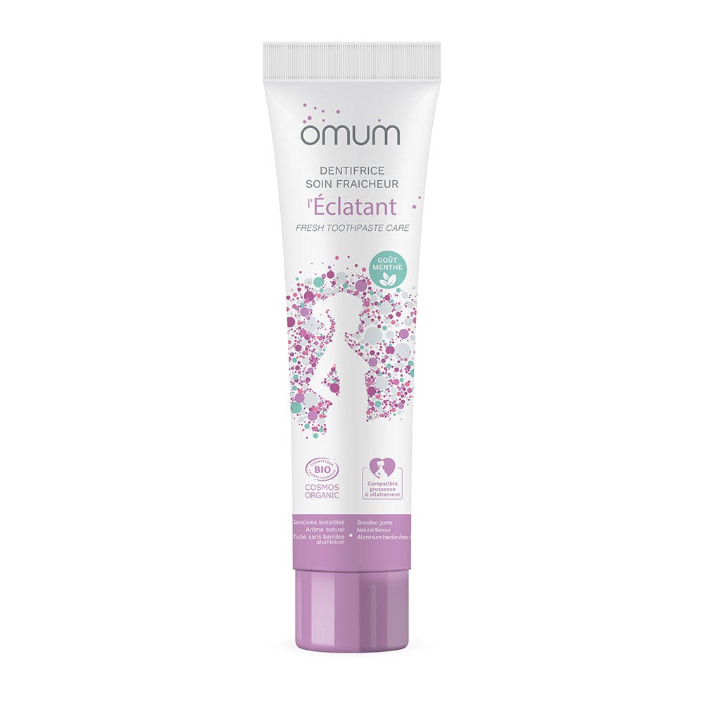 Omum Dentifricio biologico L'Eclatant Aroma di menta 75ml