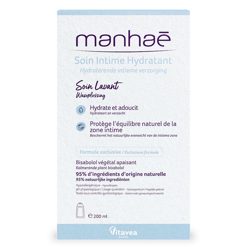 Manhaé Detergente intimo idratante 200ml