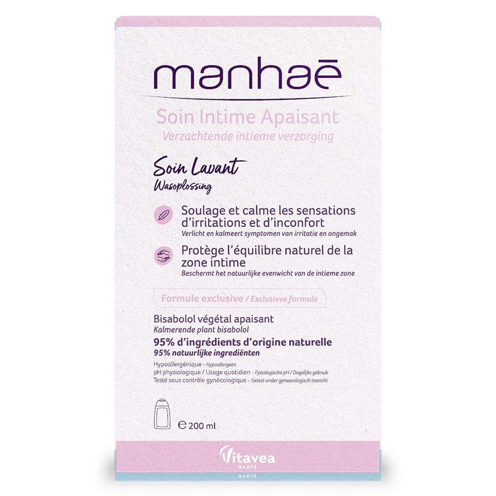 Manhaé Gel detergente intimo lenitivo 200ml