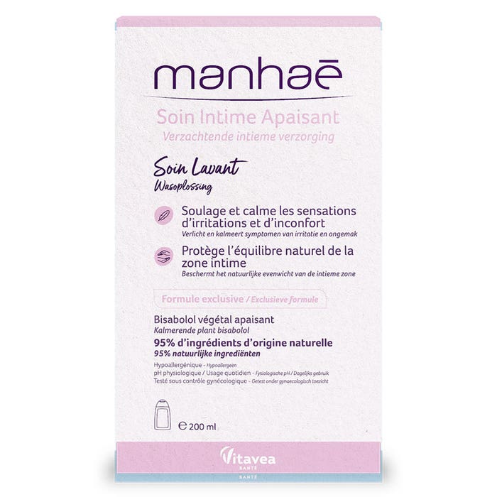 Manhaé Gel detergente intimo lenitivo 200ml