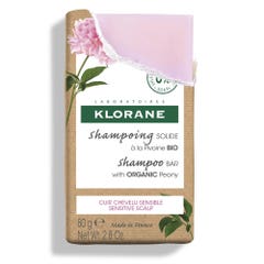 Klorane Pivoine Shampoo Solido Bio 80g