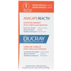 Ducray Anacaps Caduta dei capelli occasionale Reactiv 3x30 Capsule