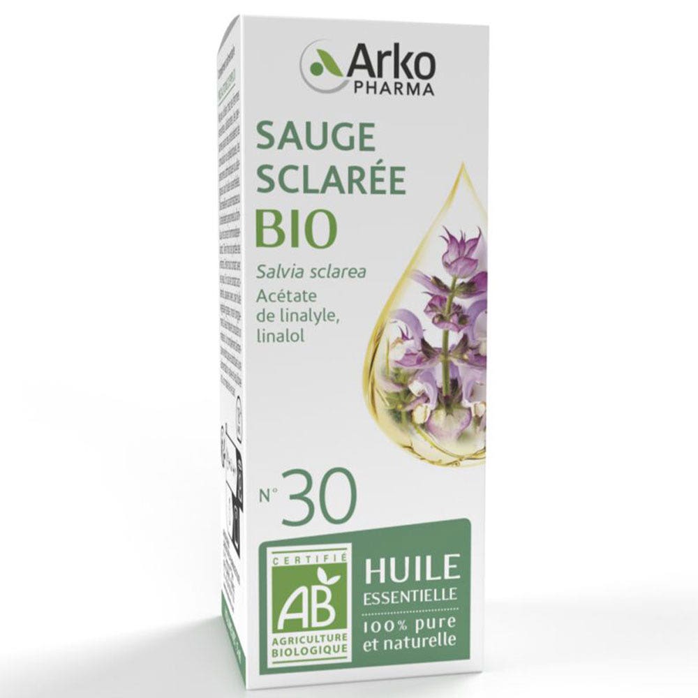 Arkopharma Arkoessentiel Olio essenziale N°30 salvia sclarea bio 5 ml