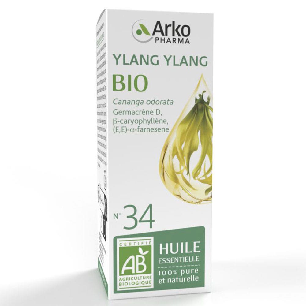 Arkopharma Arkoessentiel Yang ylang olio essenziale bio n°34 5 ml