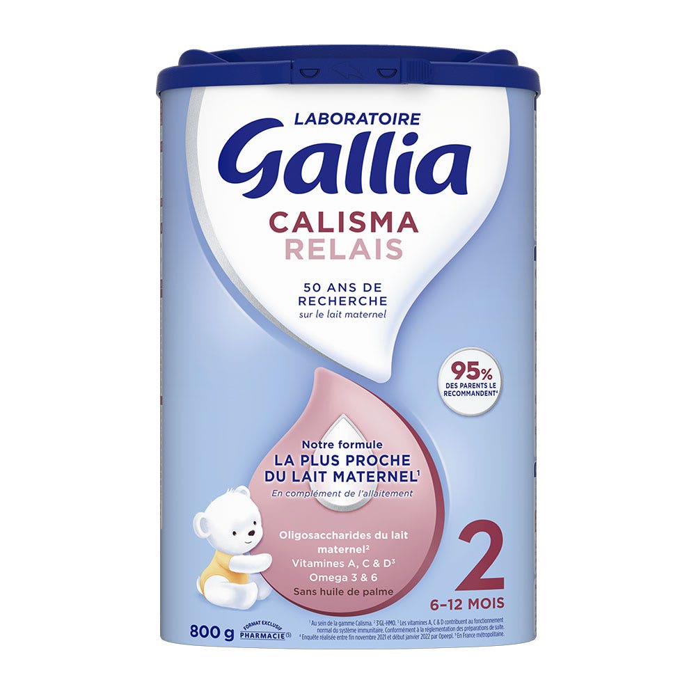 Gallia Calisma Latte in polvere 2° età a partire da 6 mesi 800 g