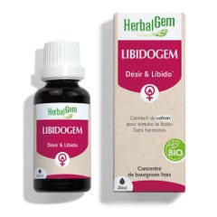 Herbalgem Libidogem Desiderio e libido organici Senza ormoni 30ml
