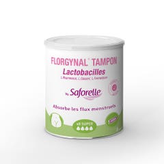 Saforelle Florgynal Super assorbenti con lattobacillo Senza applicatore x8