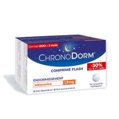 Chronodorm Melatonina 1,9 mg Flash 2x30 compresse sublinguali