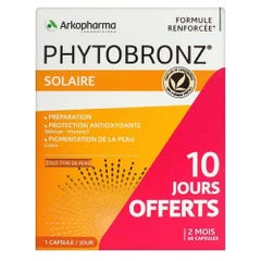 Arkopharma Phytobronz Preparatore solare Oli vegetali 2x30 capsule