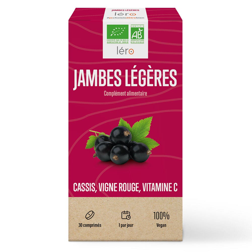 Lero Gambe leggere biologiche 30 compresse