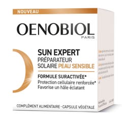 Oenobiol Sun Expert Pompa di calore solare Pelle Sensibile 30 Capsule