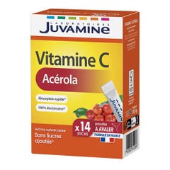 Juvamine Vitamine C Acerola 14 Bastoncini deglutibili
