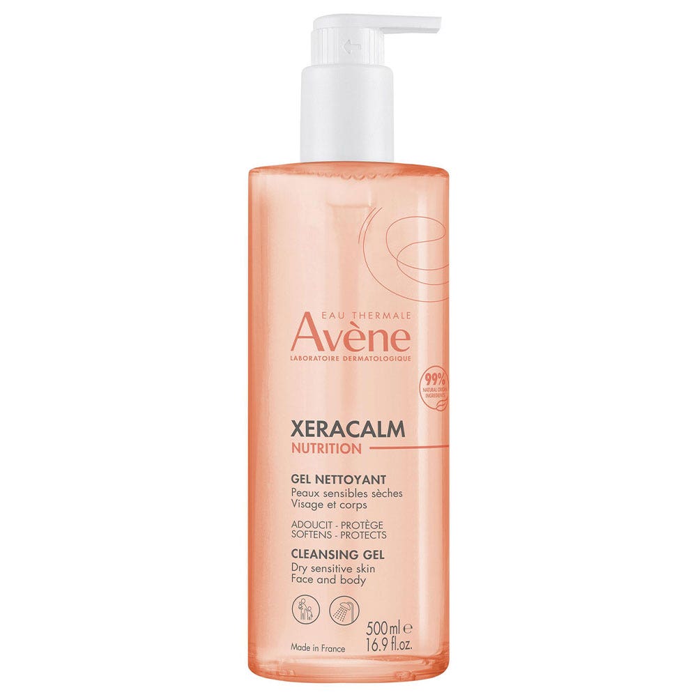 Avène Xeracalm Nutrition Gel detergente pelle sensibile e secca 500ml