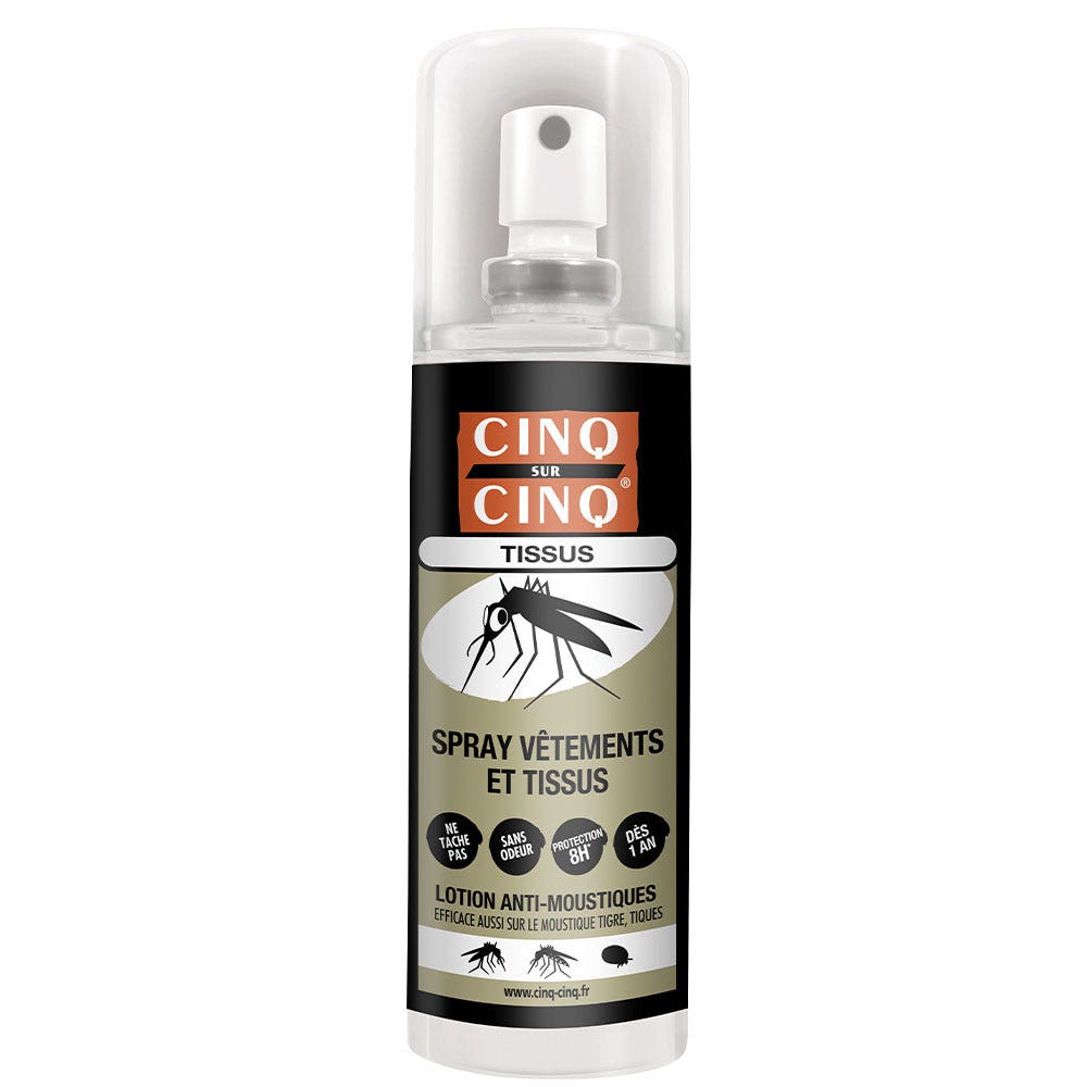 NOBITE Spray Per Abiti - Protezione Da Zanzare E Zecche, 200ml Per 9 Capi - Foto 5