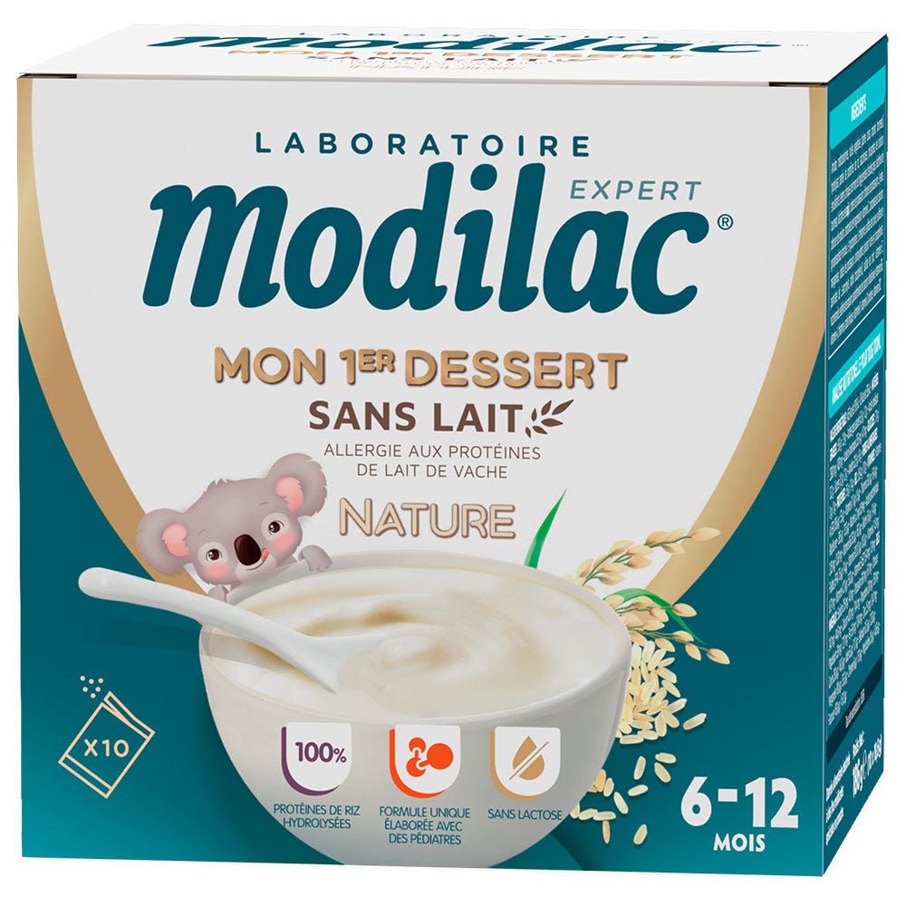 Modilac Il mio primo dessert senza latte 6-12 mesi 10 Bustine