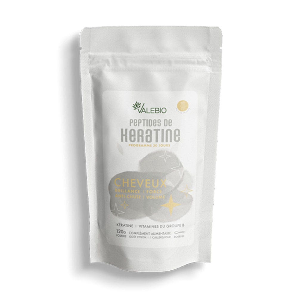 Valebio Peptidi di cheratina per capelli Aroma Limone 120 g