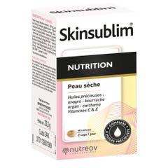 Nutreov Skinsublim Nutrizione Pelle secca 40 Capsule