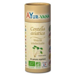 Ayur-Vana Centella asiatica (Gotu kola) biologica x60 capsule