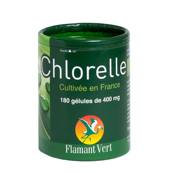Clorella coltivata in Francia 180 Geluli 130g Flamant Vert