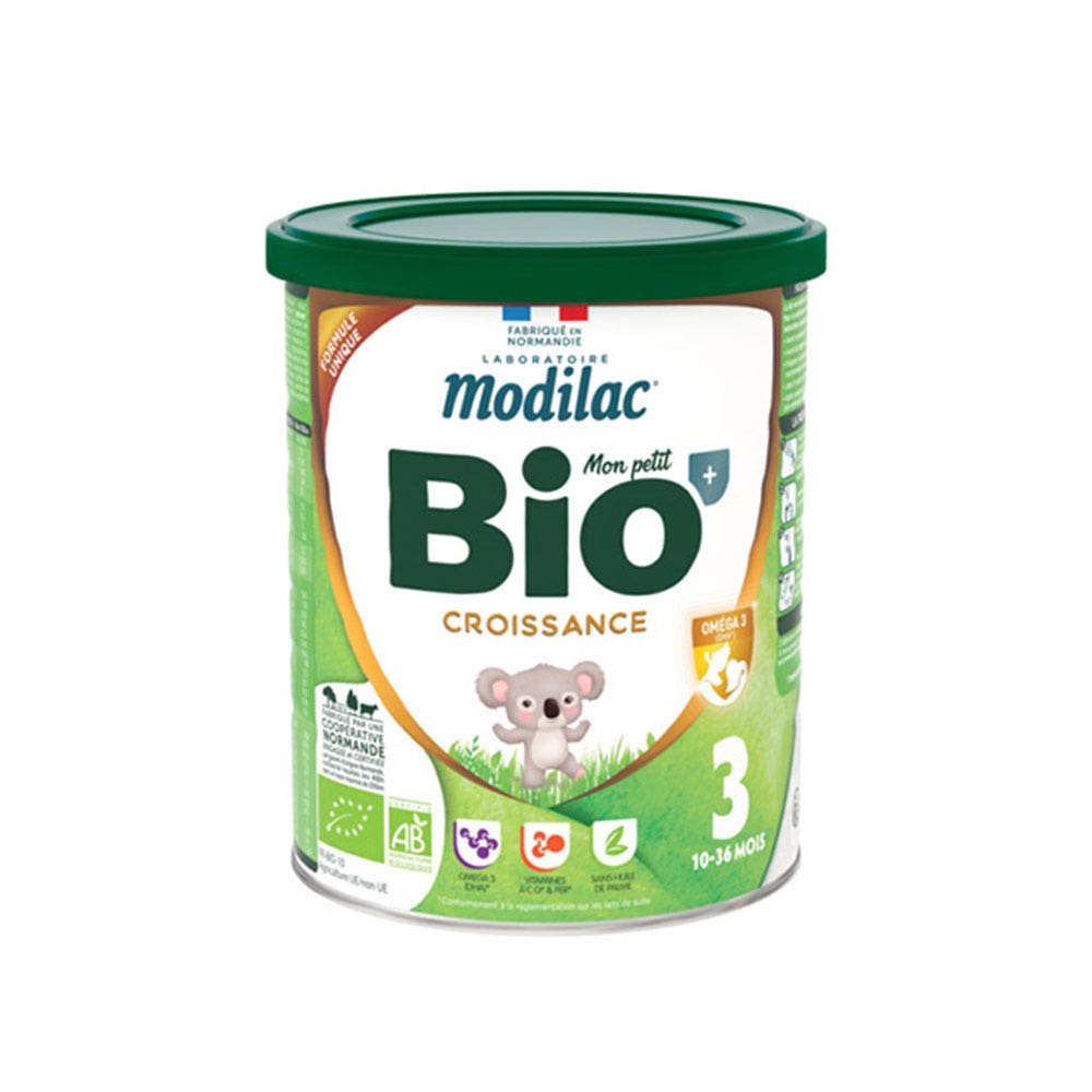 Modilac Crescita Mon Petit Bio 3 10-36 mesi 800g