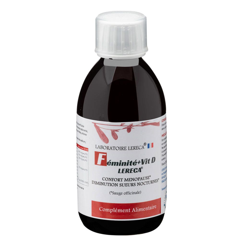 Lereca Bottiglia di Feminite + Vitamine D 250 ml