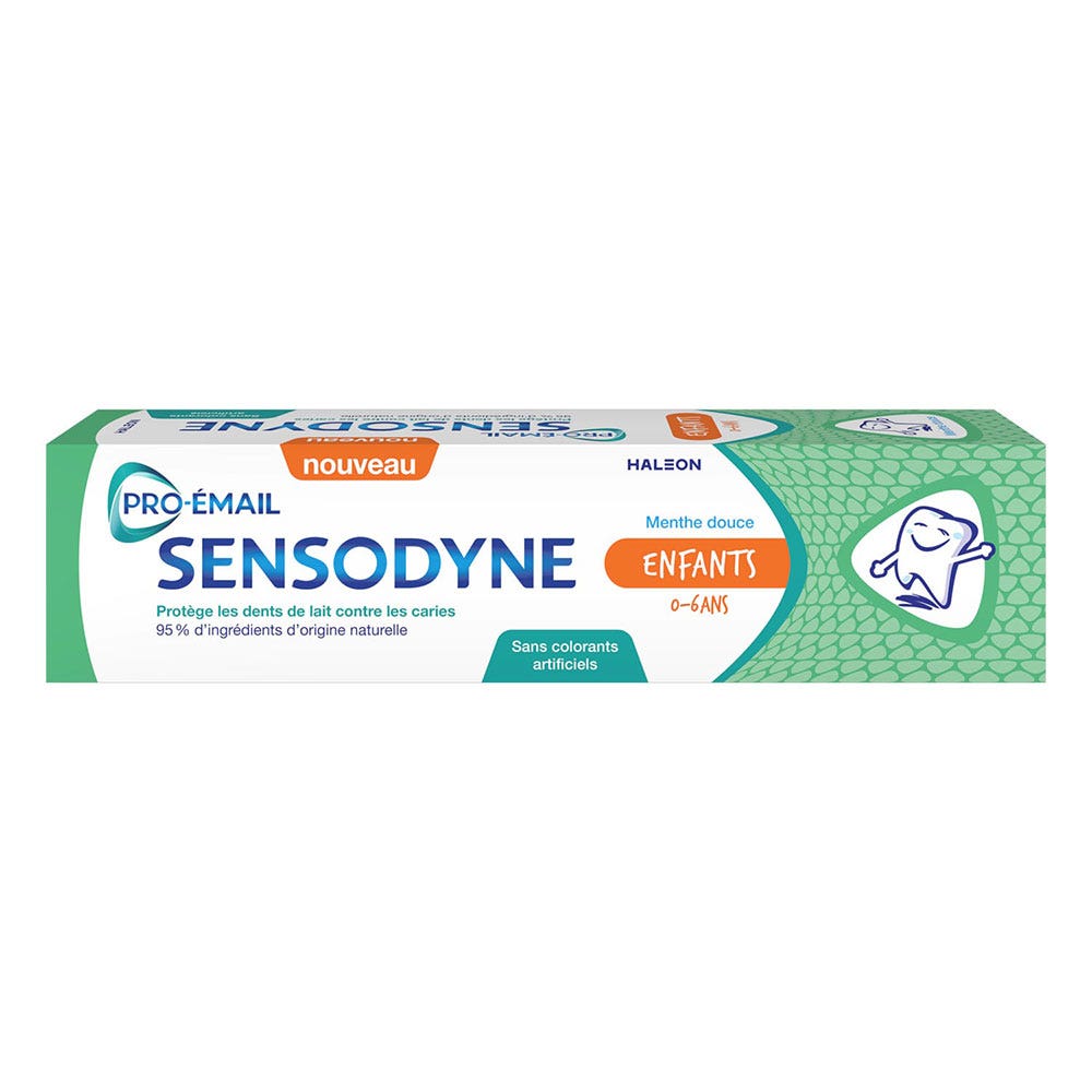 Sensodyne Pro-Smalto Dentifricio per bambini da 0 a 6 anni Menta dolce 50ml