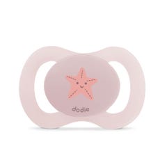 Ciuccio Dodie Ciuccio 2a età Duo Night Silicone senza anello Nø36, colore casuale Ciuccio Dodie Ciuccio 2a età Duo Night Silicone senza anello Nø36, colore casuale