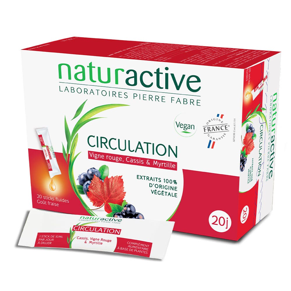 Naturactive Circolazione 20 bastoncini