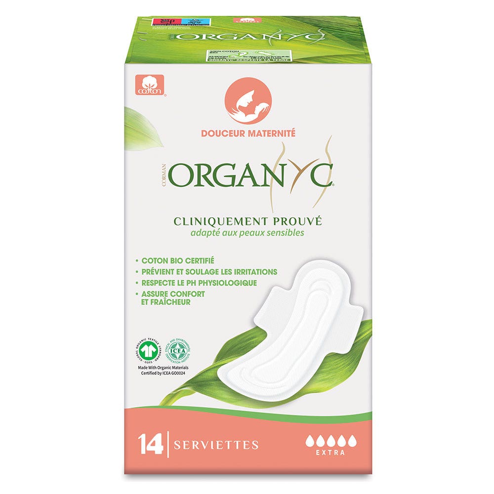 Organyc Asciugamani Maxi Delicatezza per la Mamma X14