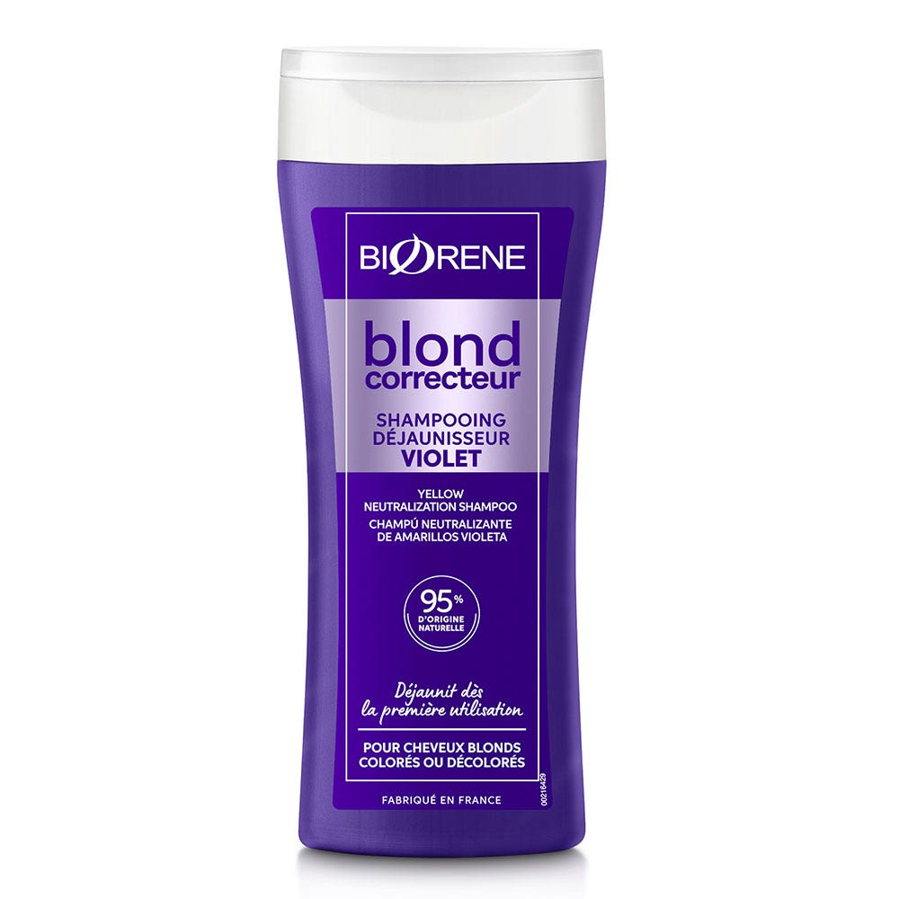 Biorène Biondo Correttore Violetta Dejauner Shampoo Capelli biondi, colorati e decolorati 200 ml
