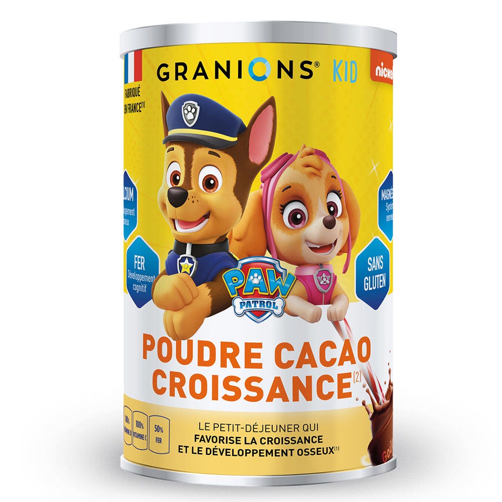 Granions Cacao in polvere per la crescita Patrouille 300g
