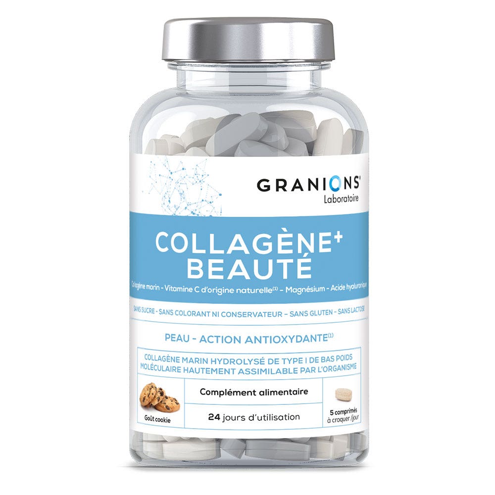 Granions Collagene+ bellezza Biscotto 120 compresse masticabili