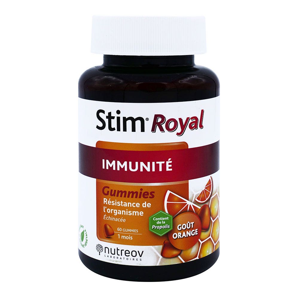 Nutreov Stim Royal Immunea Gusto arancione 60 gommine