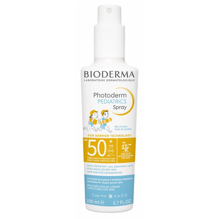 Bioderma Photoderm Spray Kid SPF50+ Pelle delicata 200ml