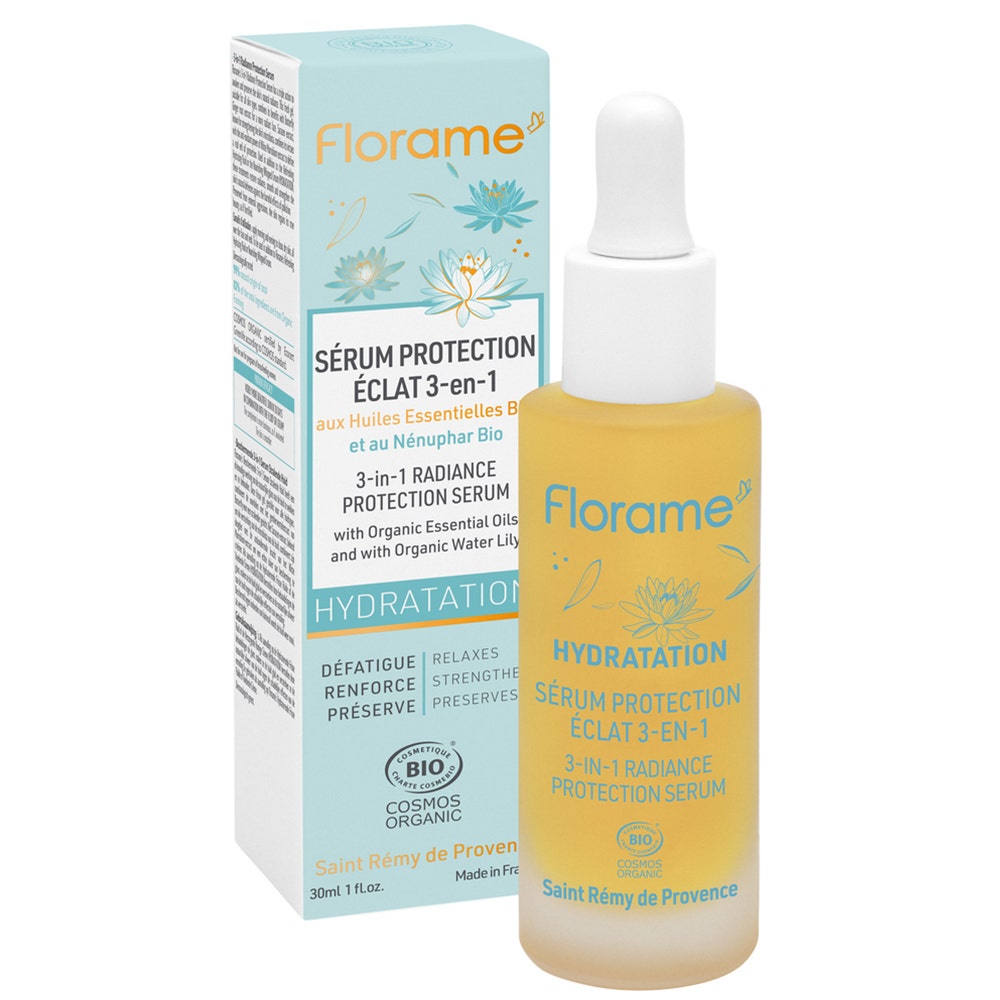 Florame Siero biologico 3-in-1 di protezione della luminosità 30ml