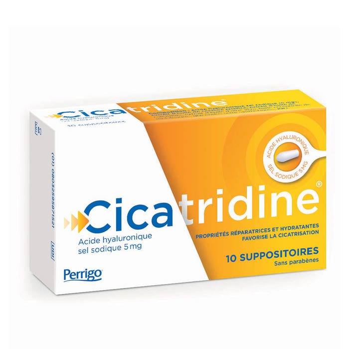 Supposte curative x10 Con Acido Ialuronico Cicatridine